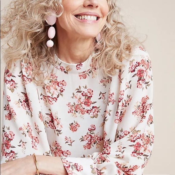 Ro & De Anthropologie Bloom Blouse - Picture 4 of 5